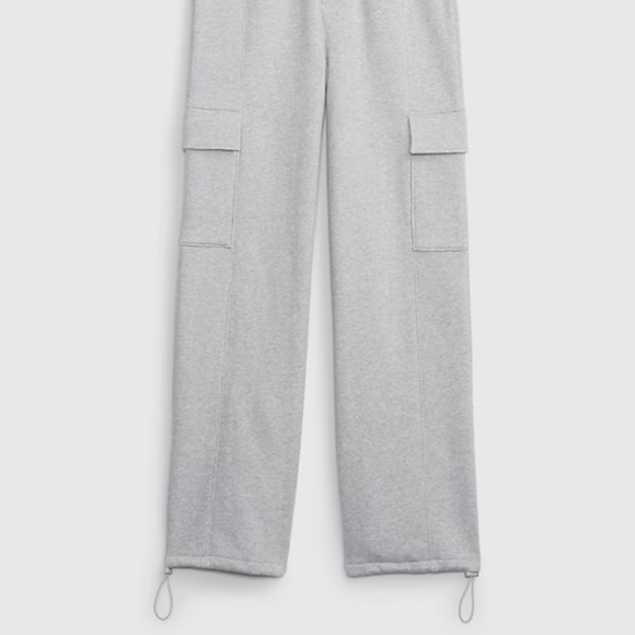 ❤️ NEW! GAP Vintage Soft Cargo Sweatpants Joggers w/Drawstring at Ankles - Picture 4 of 8